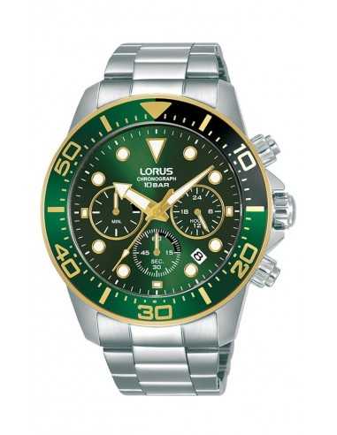 Lorus Sporty Men's Watch Sub Dial Chronograph Date Window  Dark Green Dial