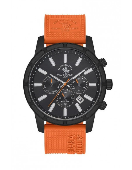 Santa Barbara Polo | ORE dore e ëndërrave tuaja | Mekanizëm Kuarc Analoge Ditët Data 24 Orë Dual Time
