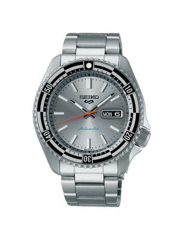 Seiko 5 Sports SKX Sports Style Full Grey Date...