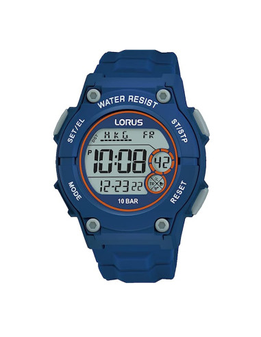 Ore Lorus Sportive Kuarc Silikon Ngjyre Blu Unisex