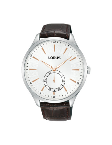 Lorus Quartz Brown Genuine Leather Band Men's...