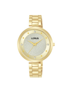 Ore Lorus Kuarc per Femra Ngjyre Gold Fushe me Xixa Gri