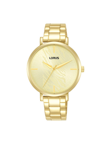 Ore Lorus Kuarc per Femra Moderne Ngjyre Gold Komplet