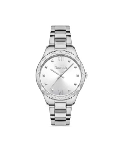 Freelook Silver Quartz Classic Women's Watch