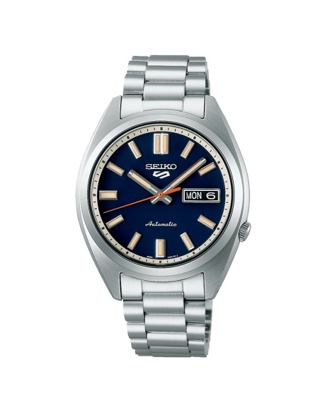 Seiko 5 Automatike Mbaje Perdite Ore per Meshkuj Fushe Blu