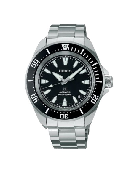 Seiko Prospex Samurai Black Dial and Bezel Men's Sporty Watch