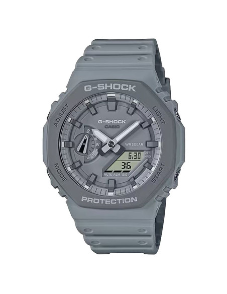 G-Shock Fushe dhe Rrip Gri Ore Meshkuj
