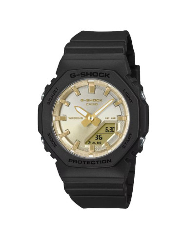 G-Shock Women's Yellow Dial Watch Black Band