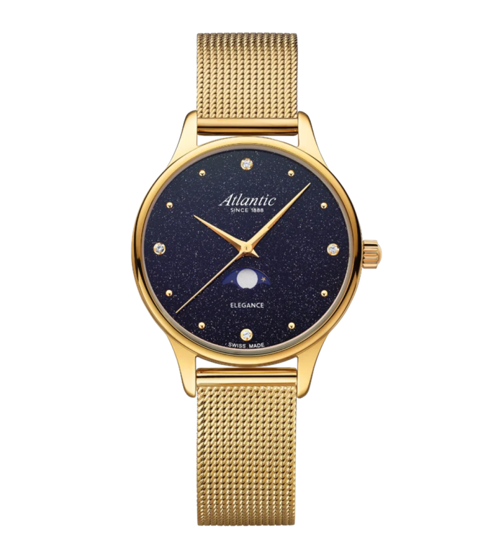Atlantic -Elegance- 30230.45.59MB-Nightsky-Gold-Ladies