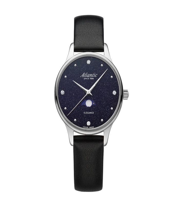 Atlantic -Elegance- 30230.41.59L-Nightsky-Leather-Strap